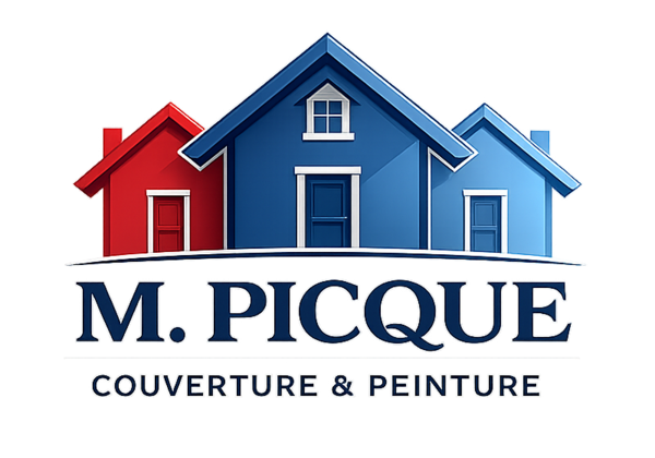 Logo M. Picque, entreprise de couverture